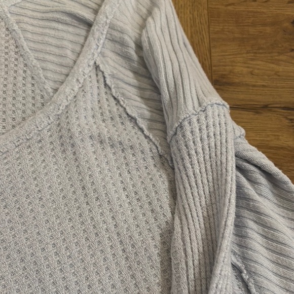 We the Free by Free People Catalina V-Neck Thermal Top - Picture 7 of 7